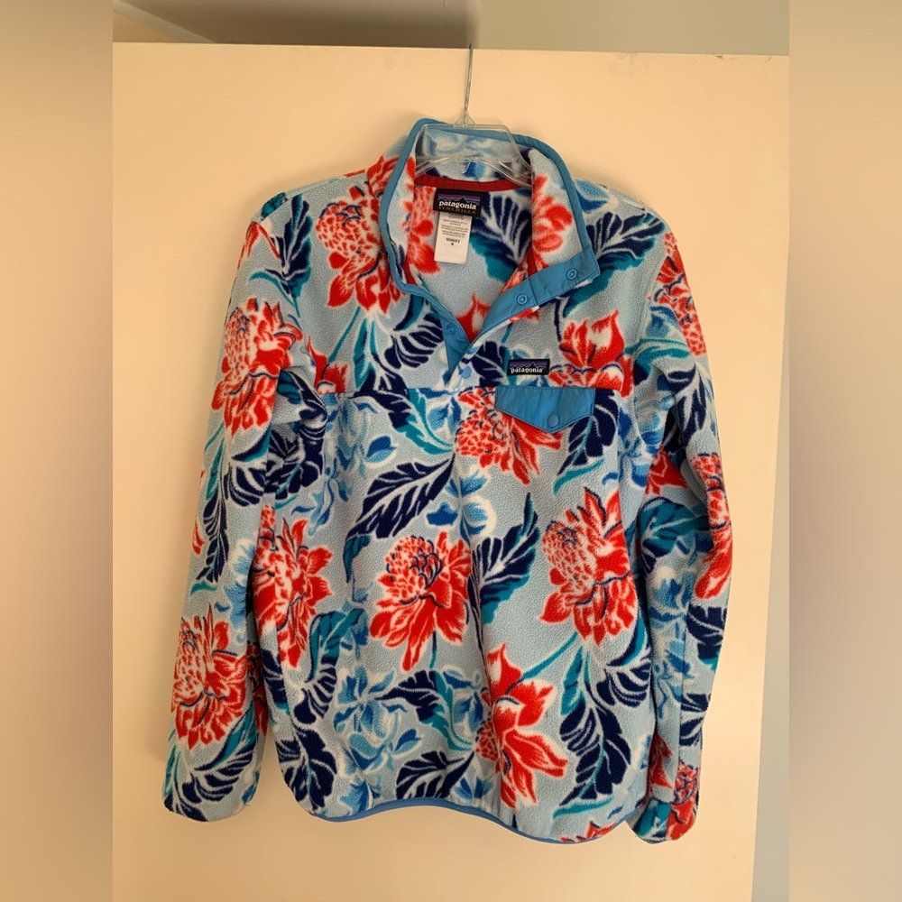 PATAGONIA SYNCHILLA FLEECE PULLOVER HAWAIIAN ALOHA